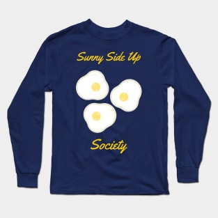 Runny Sunny Side Up Eggs Long Sleeve T-Shirt